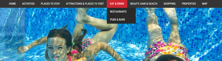 Drop Down menus Advertising